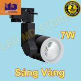 Bộ 5 Đèn Led Rọi ray DG cob vỏ đen ánh sáng vàng 7W - MD68