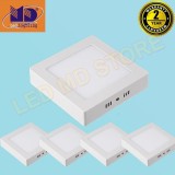 Bộ 5 Đèn Led ốp trần Vuông Ánh sáng đổi 3 màu (12W - Φ150) - MD46