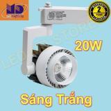 Bộ 5 đèn rọi ray COB Ánh sáng Trắng 20W - MD66