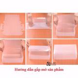 Bộ 5 Hộp Đựng Giày Dép Trong Suốt