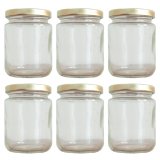 Bộ 5 Hũ Thủy Tinh Đựng Gia Vị