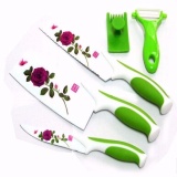 Bộ 5 món dao hoa văn làm bếp cực đẹp và bền