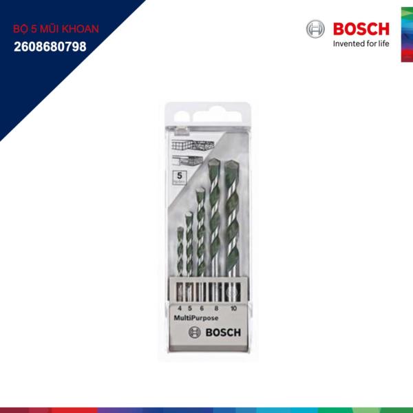 Bộ 5 mũi khoan đa năng Bosch 2608680798