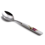 [HCM]Bộ 5 muỗng inox cán sứ MFA S06-5-03 19cm-03