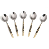 [HCM]Bộ 5 muỗng inox MFA E06-5-101 17cm-101 (Đen)