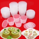 [HCM]Bộ 50 hộp nhựa bánh flan số 0: 75x 75 x 5cm