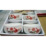 Bộ 6 bát đũa ( sứ cao cấp )