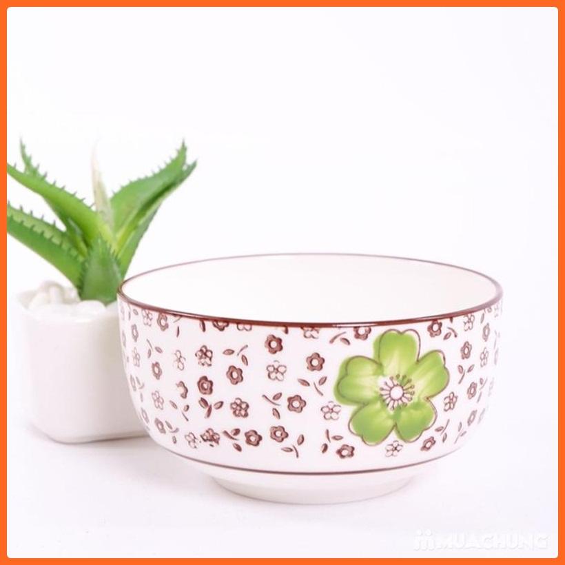 Bộ 6 bát sứ kèm đũa