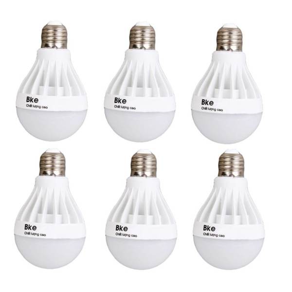 Bộ 6 bóng đèn LED 9W (Trắng ấm)