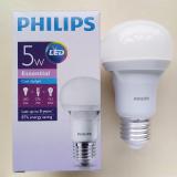 Bộ 6 Bóng đèn Philips Ess Ledbulb 5W E27 6500K 230V A60 Ánh sáng( trắng)