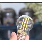Bộ 6 Bóng đèn tròn trang trí Edison Vintage G45 4W E27
