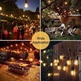 Bộ 6 Bóng đèn tròn trang trí Edison Vintage G45 4W E27