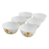 [HCM]Bộ 6 chén cơm 11.5cm thủy tinh ngọc La Opala Diva 30012-6TP