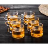 Bộ 6 chén trà thủy tinh Zeno - CTT06