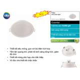 Bộ 6 đèn Philips LED Downlight âm trần 59202 7W (Trắng, Vàng)