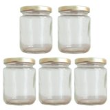 Bộ 6 Hũ Thủy Tinh Đựng Gia Vị