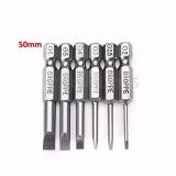 Bộ 6 lục giác tô vít 2 cạnh 50mm
