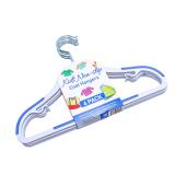 Bộ 6 móc nhựa treo quần áo trẻ em chống trượt uncle bills bl0666