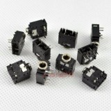 Bộ 7 jack audio cái 3.5mm 3F07 - Đen