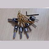 Bộ 7 mũi khoan gỗ doa lỗ vít phủ titanium