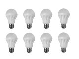 Bộ 8 bóng đèn LED Tường An E27 3W (Trắng)