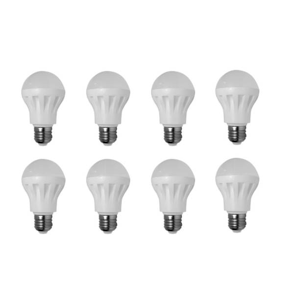 Bộ 8 bóng đèn LED Tường An E27 5W (Trắng)