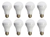 Bộ 8 bóng đèn LED Tường An E27 7W (Trắng)