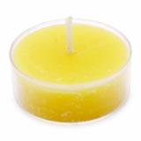 Bộ 10 hộp 80 nến tealight thơm đế nhựa Miss Candle FtraMart FTRA-NQM2059N (Vàng)