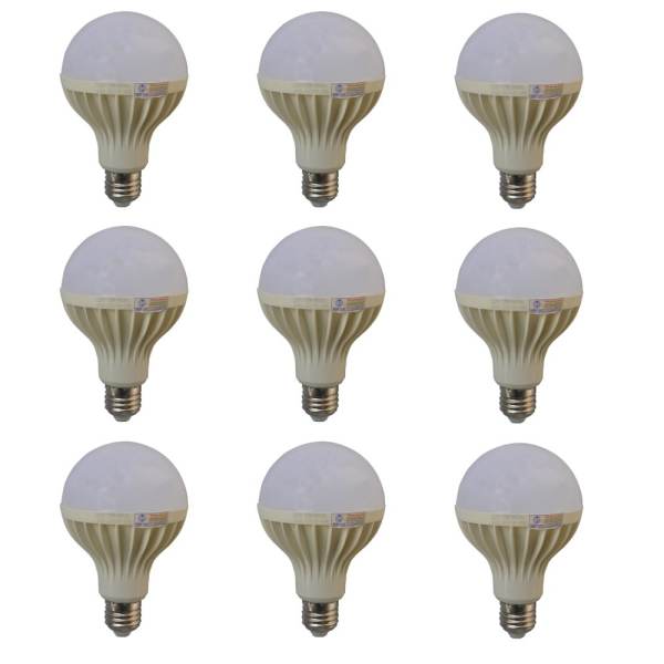 Bộ 9 bóng đèn LED Tuấn Đạt E27 12w (Ánh sáng trắng)