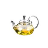 Bộ ấm chén pha trà thủy tinh Zeno SET15 + Tặng trà hoa