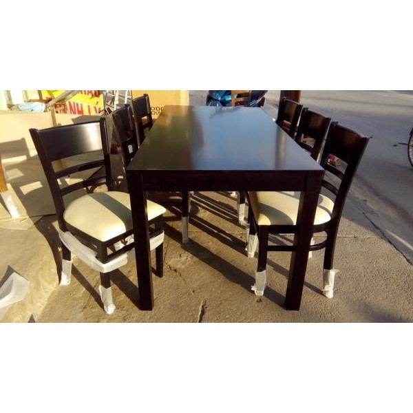 Bộ Bàn Ăn CABIN 6 Ghế (Đen)