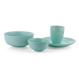 Bộ bàn ăn sứ Dong Hwa PSET04 (Xanh ngọc)