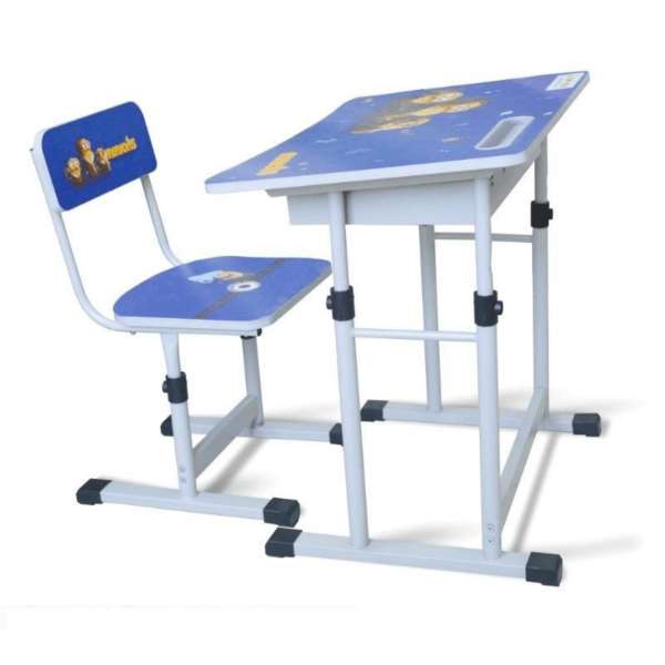 Bộ bàn ghế học sinh tiểu học BHS-13-06 màu xanh nước biển
