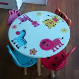 Bộ bàn ghế trẻ em hình thú rừng