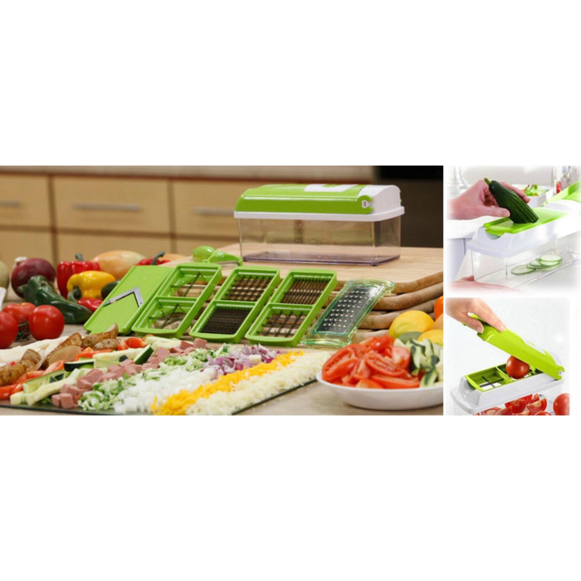 [ Hot Sale ] Bộ Cắt Gọt Rau Củ Quả 10 Món Nicer Dicer Plus H3C Store