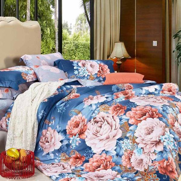 Bộ chăn ga gối cotton satin Julia J4 486BM