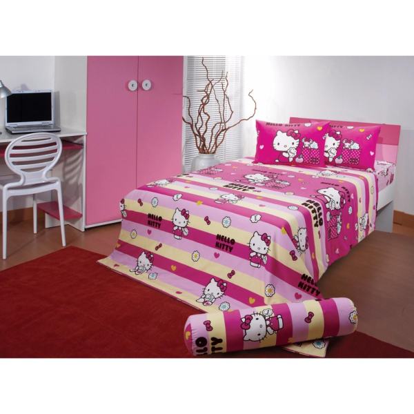 Bộ chăn ga gối HelloKitty K15028_180