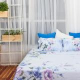 Bộ Chăn ga gối mùa hè KORE Mint Tencel _ Chào Ngày hạ 180*200 cm