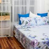 Bộ Chăn ga gối mùa hè KORE Mint Tencel _ Chào Ngày hạ 180*200 cm