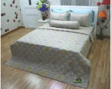 Bộ chăn ra gối bọc chằn gòn Cotton Jamion KCT125 180x200(Nâu)