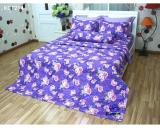 Bộ chăn ra gối bọc chằn gòn Cotton Jamion KCT214 160x200 (Tím)