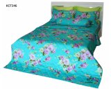 Bộ chăn ra gối bọc chằn gòn Cotton Jamion KCT246 160x200 (Xanh)