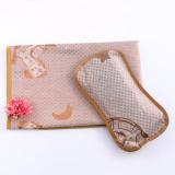 Bộ chiếu lụa kèm gối thảo mộc cho bé