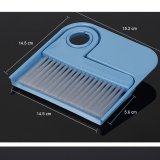 Bộ chổi xẻng dọn vệ sinh KM-1118 (Xanh)
