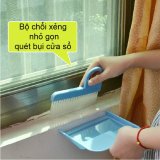 Bộ chổi xẻng dọn vệ sinh KM-1118 (Xanh lá)