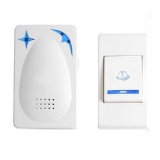 [HCM]Bộ chuông cửa thông minh không dây HD-V 12V23A ( Trắng)