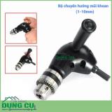Đầu chuyển hướng mũi khoan mũi vít góc lắp máy khoan 1-10mm
