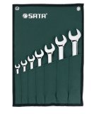 Bộ cờ lê hai đầu miệng 7 chi tiết sata 09-071 21mm