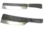 Bộ dao chặt+dao thái+kéo cắt gà -nhíp xe 100% ĐA SỸ (Đen)