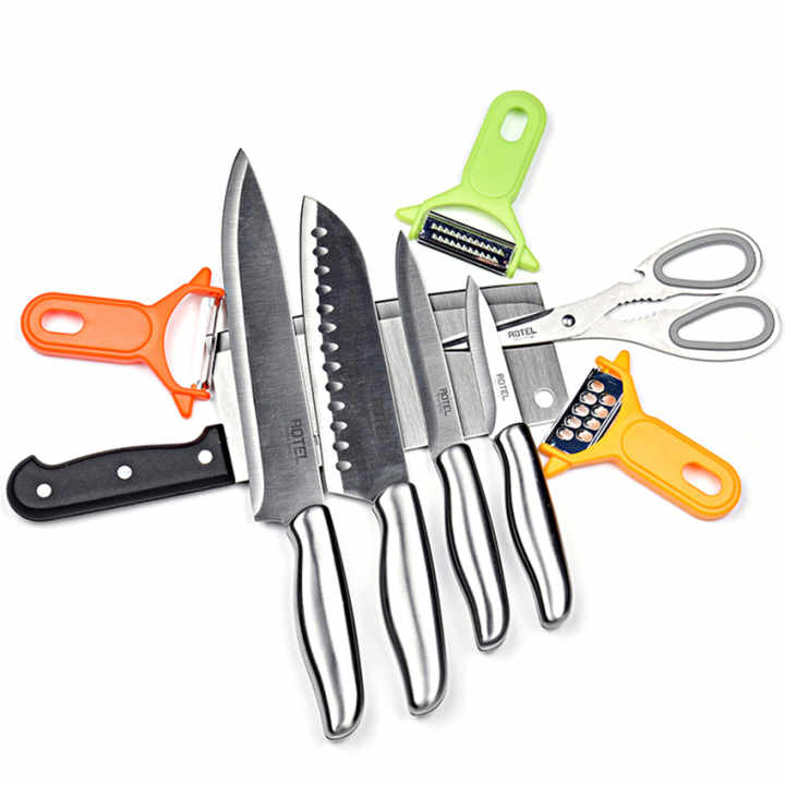 Bộ dao làm bếp 10 món Rotel